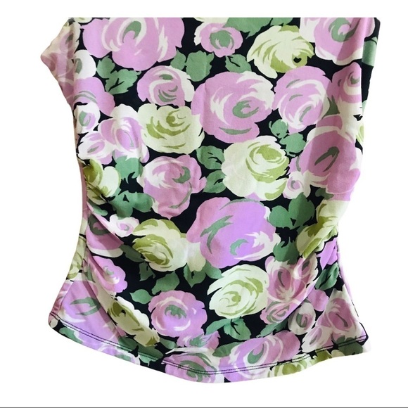 I.N.C International Concepts Floral Blouse Size M - Picture 3 of 13